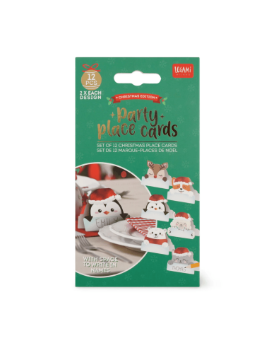 Set de 12 Marque-places de Noël - Legami