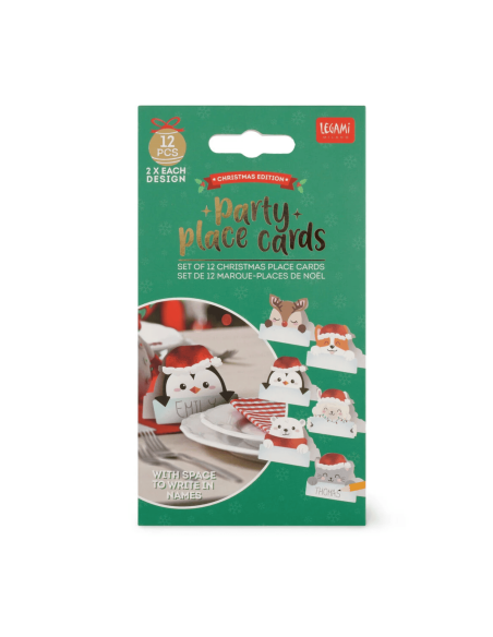 Set de 12 Marque-places de Noël - Legami
