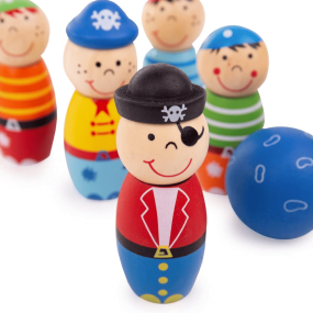 Quilles pirates en bois - Bigjigs 2