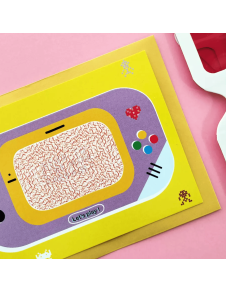 Carte jeu "veux-tu être mon parrain" - Pamela Loops