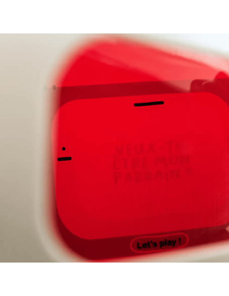 Carte jeu "veux-tu être mon parrain" - Pamela Loops