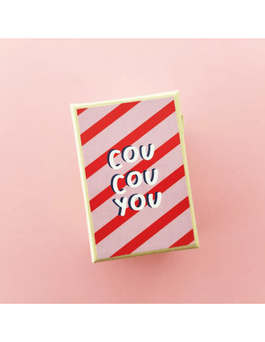 Boite à message "T'es ma petite pomme d'amour"...