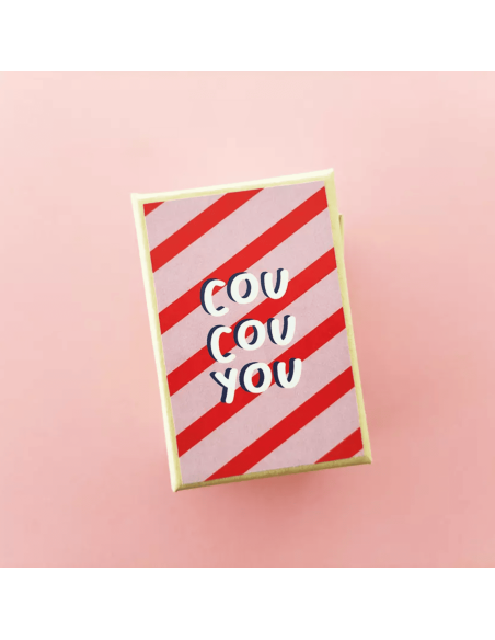 Boite à message "T'es ma petite pomme d'amour" - Pamela Loops