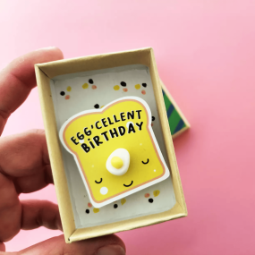 Boite à message "Egg'cellent Birthday" - Pamela Loops 2