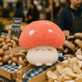 Peluche Champignon - Bazuuyu 2