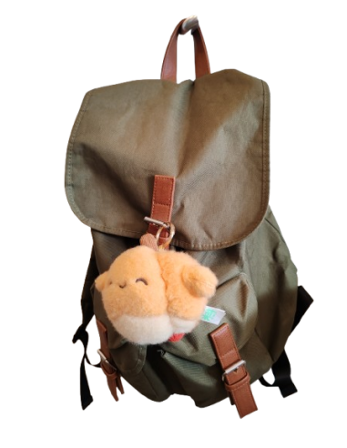 Porte-clés en peluche Citrouille - Bazuuyu