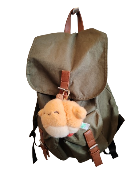 Porte-clés en peluche Citrouille - Bazuuyu