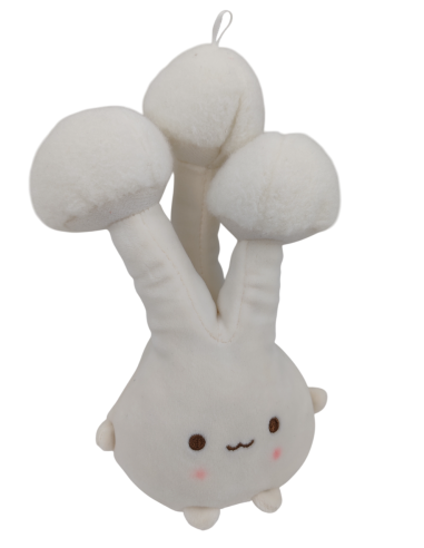 Porte-clés en peluche Champignon Sauvage - Bazuuyu