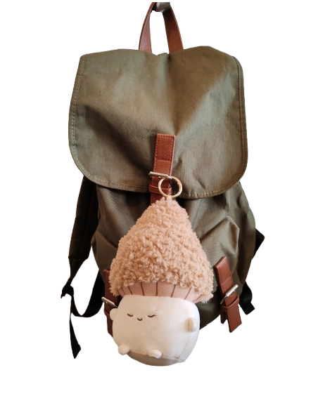 Porte-clés en peluche Morille - Bazuuyu