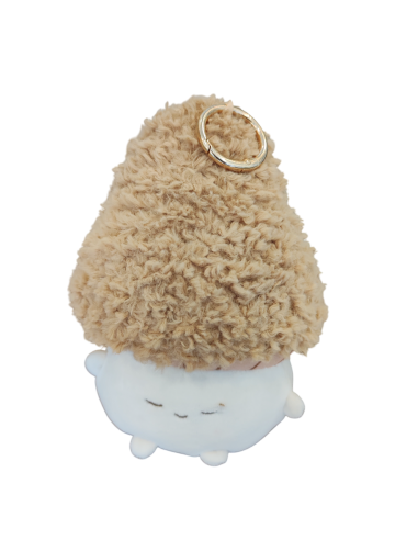 Porte-clés en peluche Morille - Bazuuyu