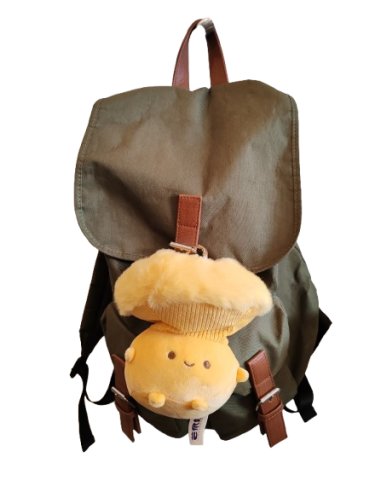 Porte-clés en peluche Chanterelle - Bazuuyu