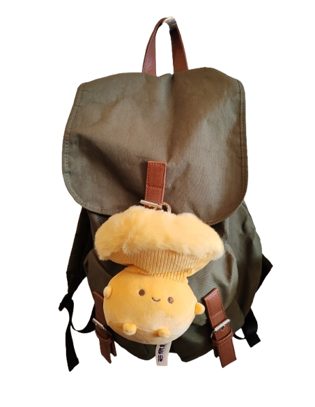 Porte-clés en peluche Chanterelle - Bazuuyu