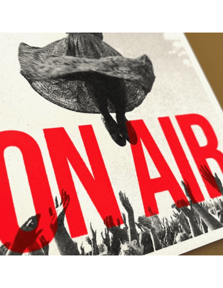 Carte vintage "On air" - Atelier Kencre