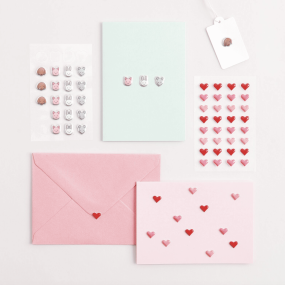 Stickers coeurs gonflés - Rico Design 2