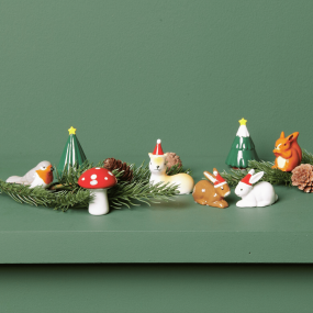 Lapin céramique & son bonnet de Noël - Rico Design 2