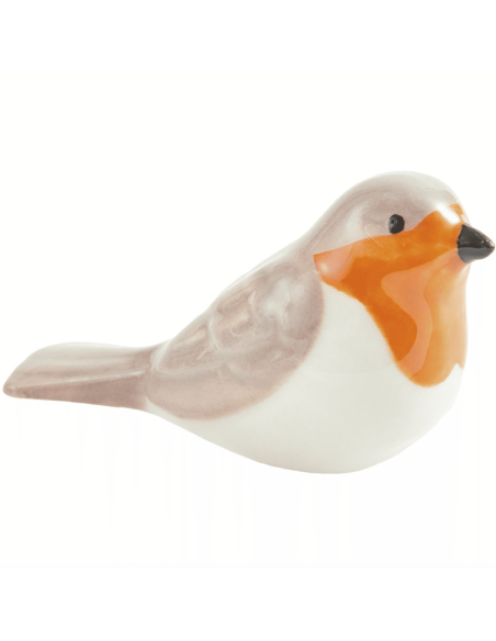 Rouge-gorge en céramique - Rico Design