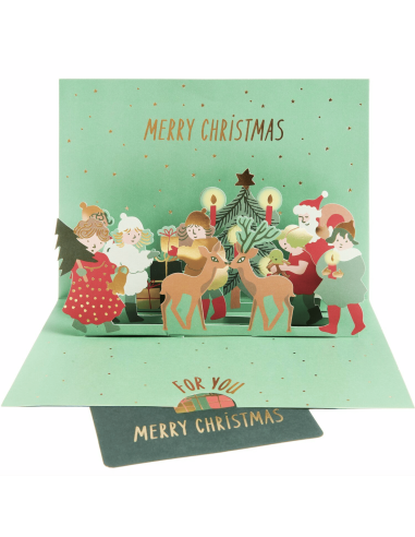 Carte Pop-up Père Noël - Rico Design