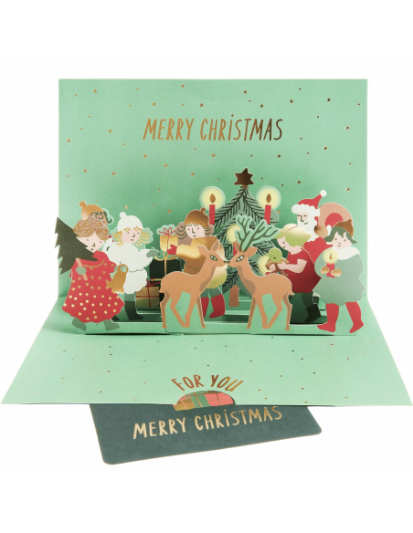 Carte Pop-up Père Noël - Rico Design