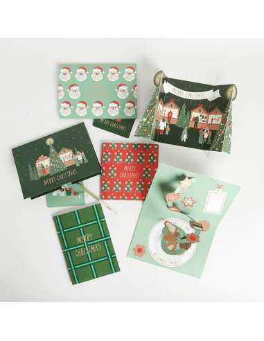 Carte Pop-up Père Noël - Rico Design