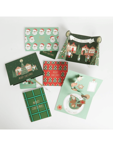 Carte Pop-up Père Noël - Rico Design