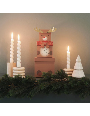 Set de 3 boîtes cadeaux Renne - Rico Design