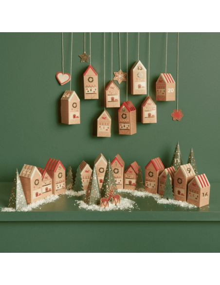 Calendrier de l'avent Marché de Noël - Rico Design