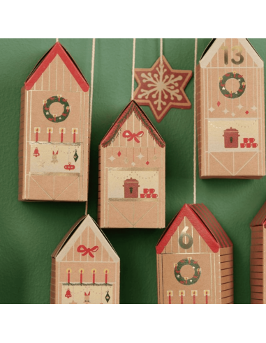 Calendrier de l'avent Marché de Noël - Rico Design