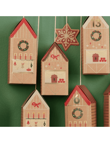 Calendrier de l'avent Marché de Noël - Rico Design