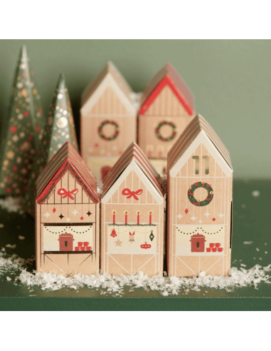 Calendrier de l'avent Marché de Noël - Rico Design