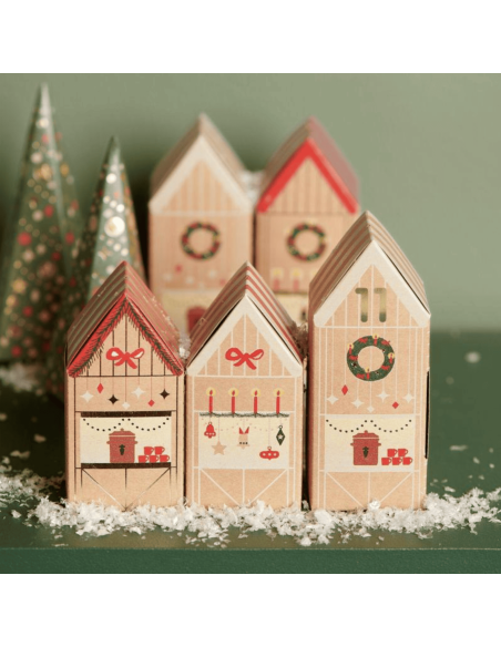 Calendrier de l'avent Marché de Noël - Rico Design