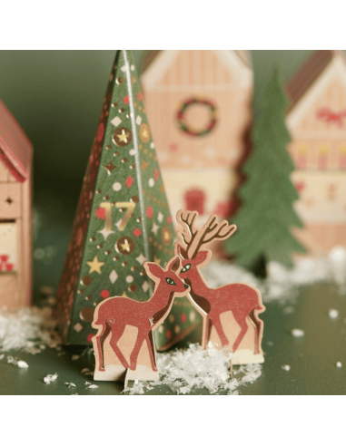 Calendrier de l'avent Marché de Noël - Rico Design