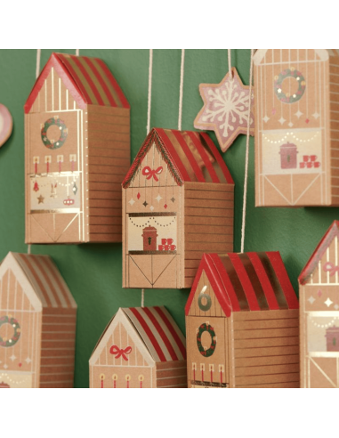 Calendrier de l'avent Marché de Noël - Rico Design