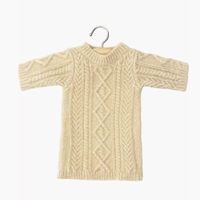 Robe Léna en tricot et son pochon - Minikane