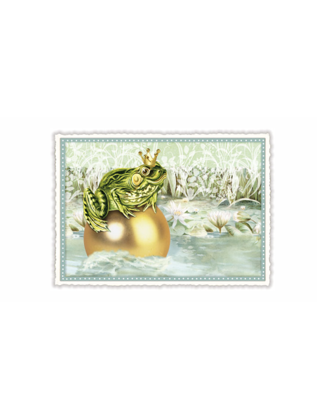 Carte postale Roi Grenouille - Acte tre