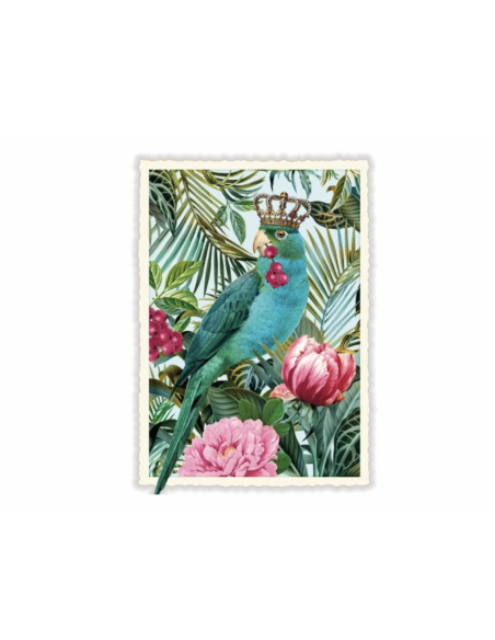 Carte postale Perroquet - Acte tre