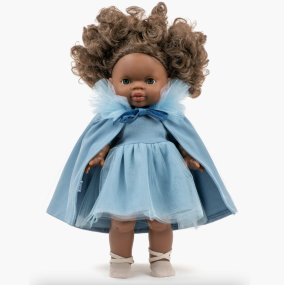 Cape de danseuse Oxana bleu cobalt - Minikane