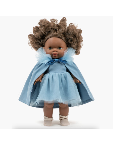 Cape de danseuse Oxana bleu cobalt - Minikane