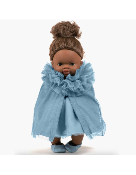 Cape de danseuse Oxana bleu cobalt - Minikane