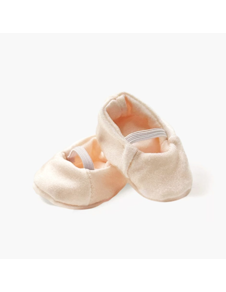 Chaussons ballerine rose nude - Minikane