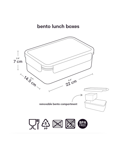 Lunchbox Jaune Animal Friends - A Little Lovely...