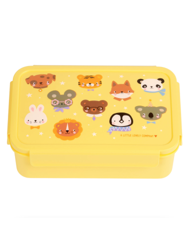 Lunchbox Jaune Animal Friends - A Little Lovely...