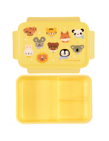 Lunchbox Jaune Animal Friends - A Little Lovely...