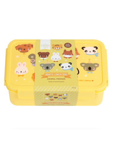 Lunchbox Jaune Animal Friends - A Little Lovely...