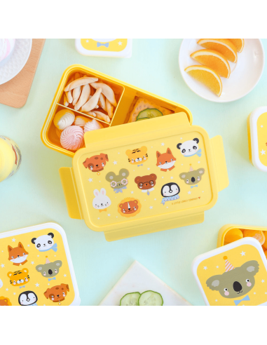 Lunchbox Jaune Animal Friends - A Little Lovely...