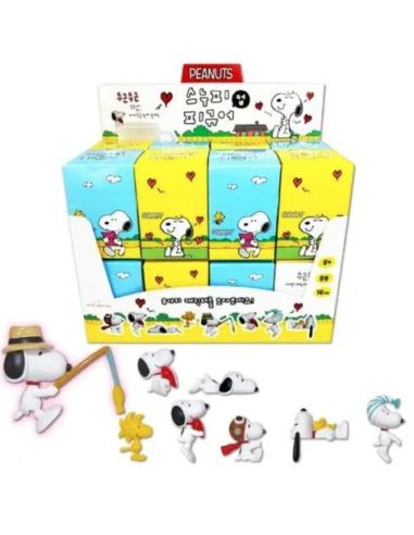 Boite surprise marque-verre Snoopy