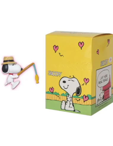 Boite surprise marque-verre Snoopy