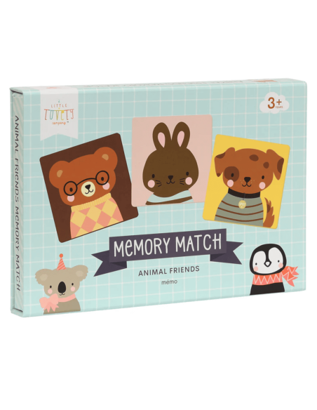 Jeu du Memory Animaux - A Little Lovely Company