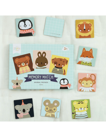 Jeu du Memory Animaux - A Little Lovely Company