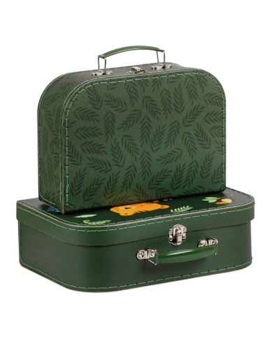 Valise en carton Jungle - A Little Lovely Company