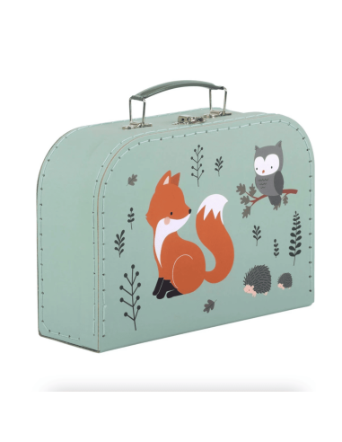 Valise en carton Forêt - A Little Lovely Company